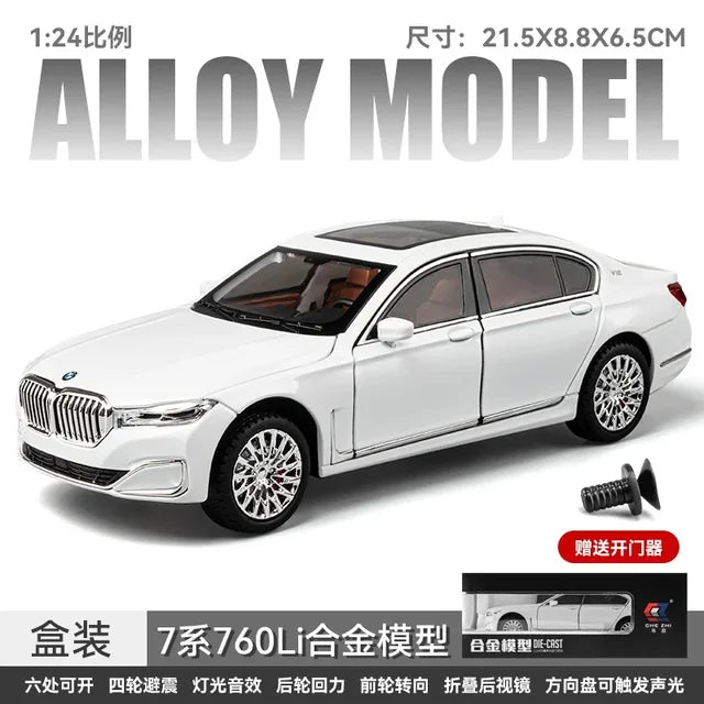 1:24 Diecast BMW THE 7 - 760Li Model Car