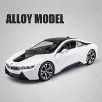 1:22 Diecast BMW i8 Luxury Model Car