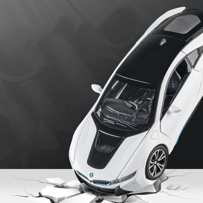 1:22 Diecast BMW i8 Luxury Model Car