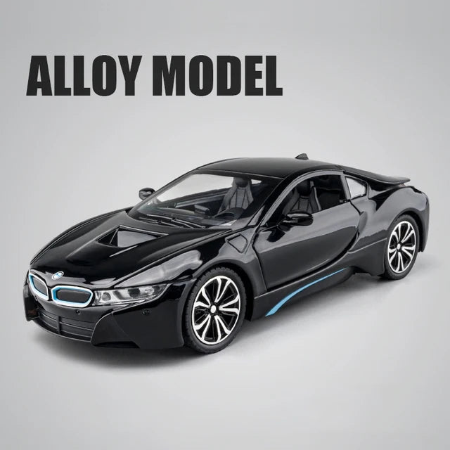 1:22 Diecast BMW i8 Luxury Model Car