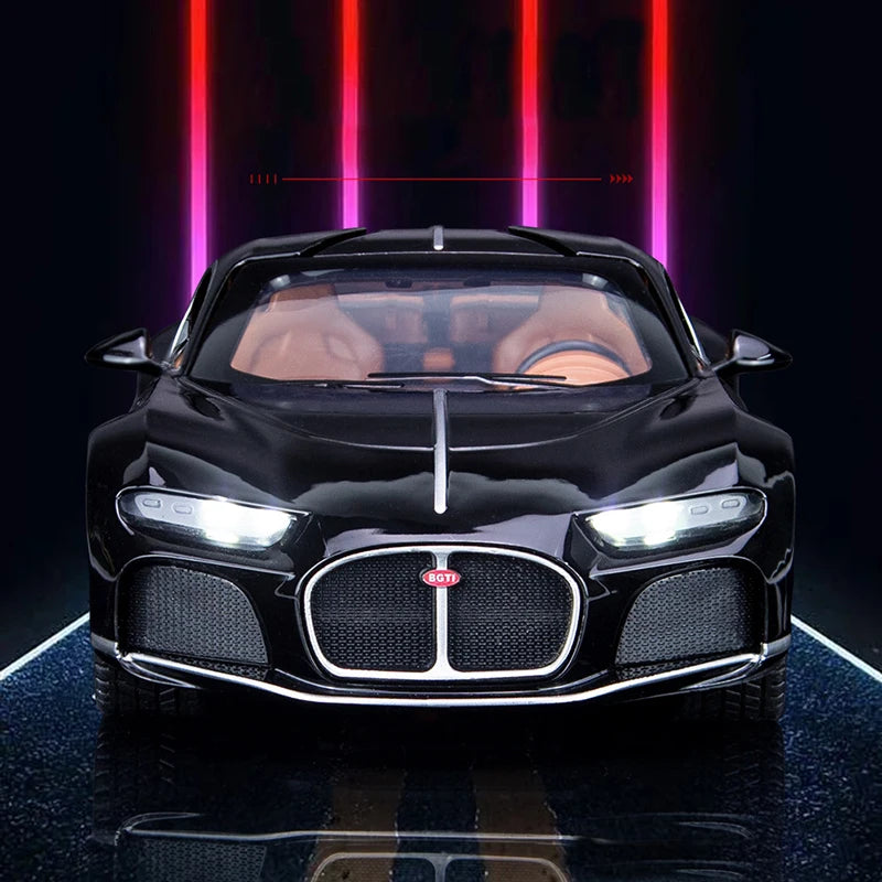 1:24 Diecast Bugatti Atlantic Chiron Model Car