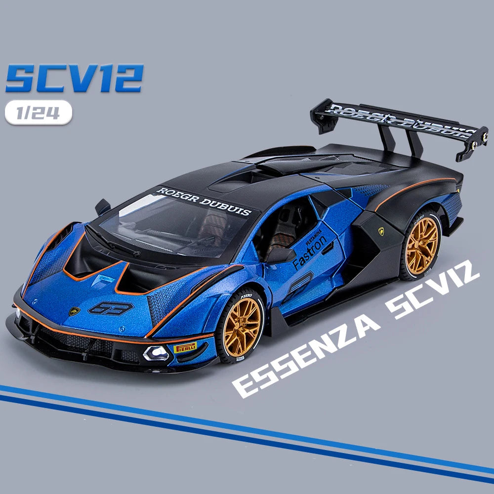 1:24 Diecast Lamborghini Essenza SCV12 Model Car