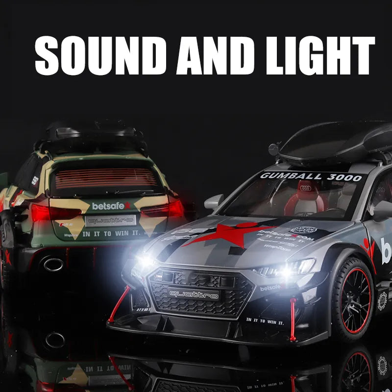 1:24 Diecast Audi RS6 DTM Modified Vehicle
