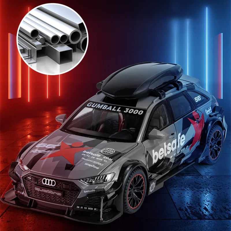 1:24 Diecast Audi RS6 DTM Modified Vehicle