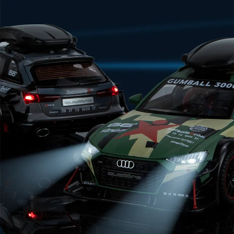 1:24 Diecast Audi RS6 DTM Modified Vehicle