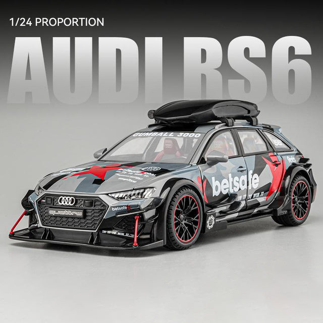 1:24 Diecast Audi RS6 DTM Modified Vehicle