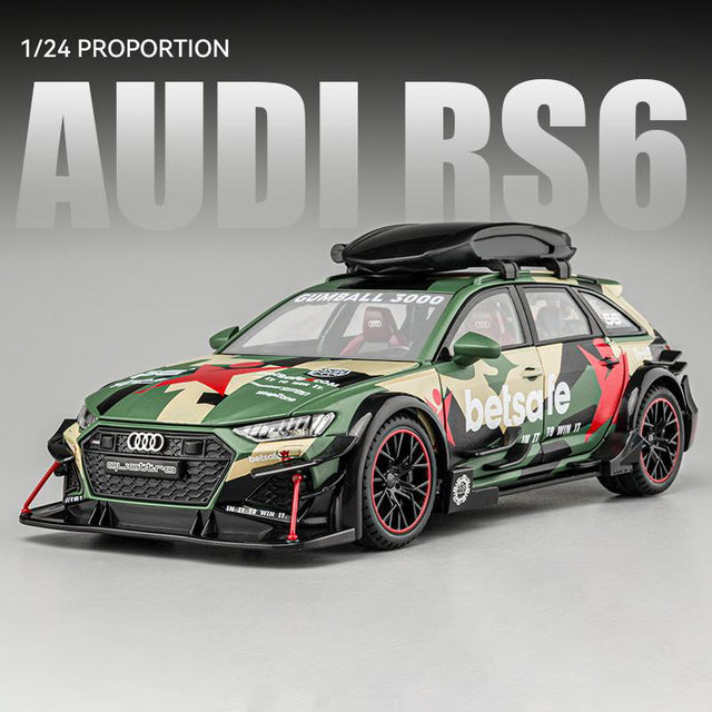1:24 Diecast Audi RS6 DTM Modified Vehicle