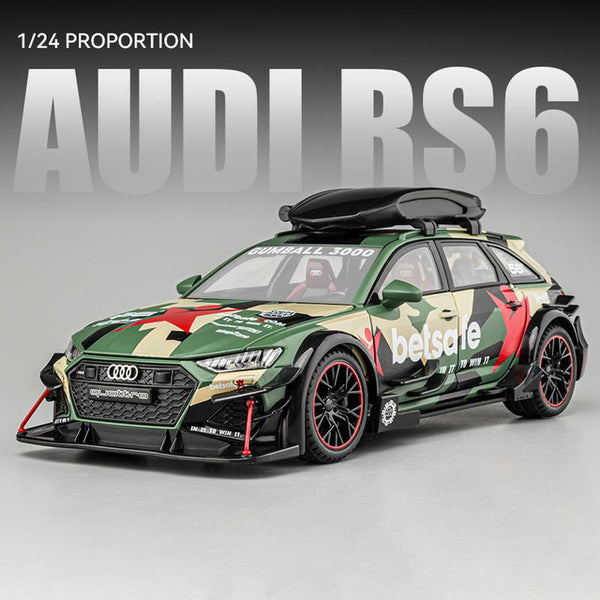 1:24 Diecast Audi RS6 DTM Modified Vehicle