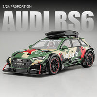 1:24 Diecast Audi RS6 DTM Modified Vehicle