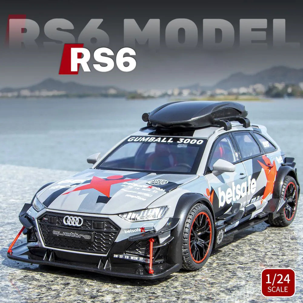 1:24 Diecast Audi RS6 DTM Modified Vehicle