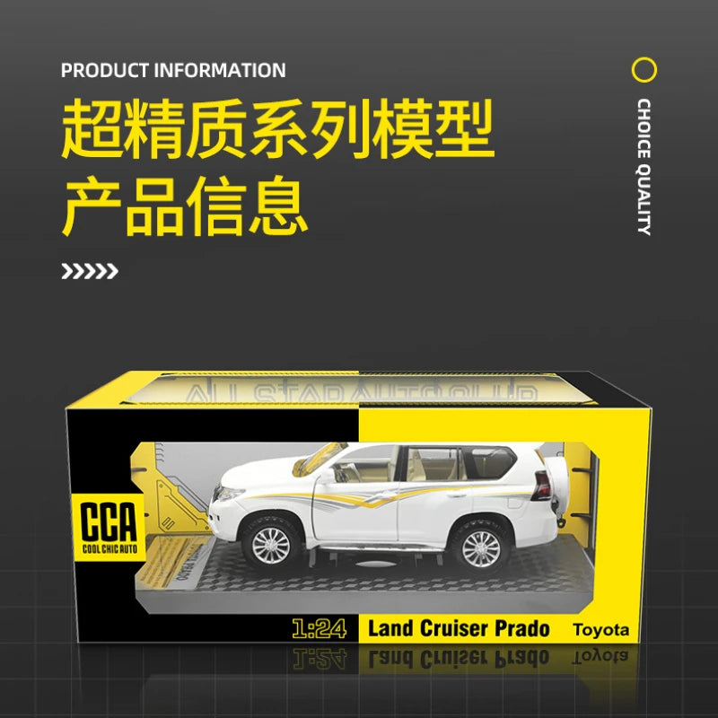 1:24 Diecast Land Cruiser Prado Official Licensed Model