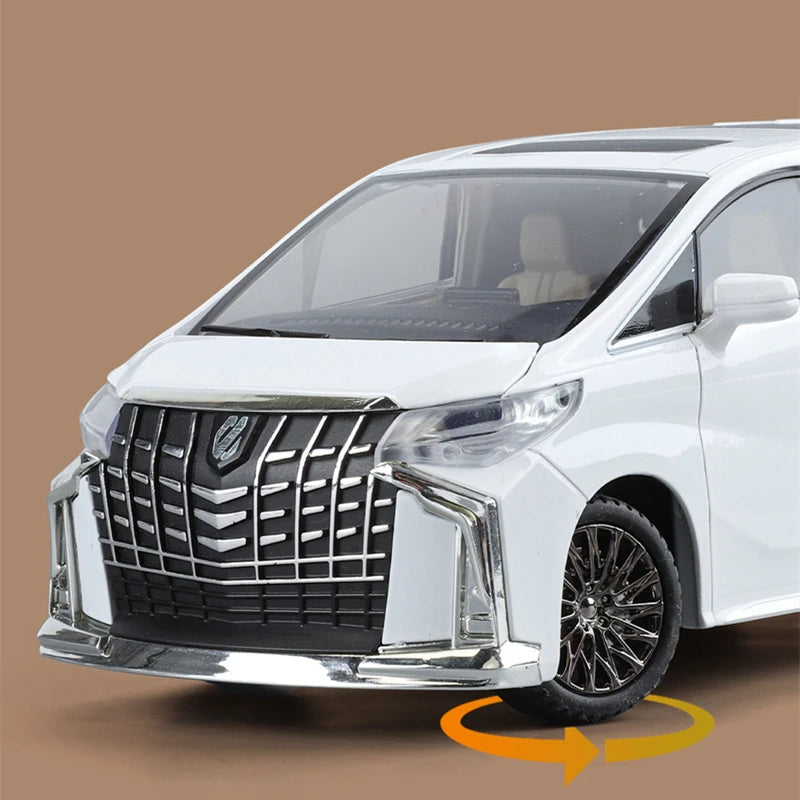 1:24 Diecast Toyota Alphard MPV Model