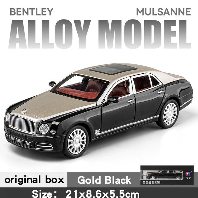 1:24 Diecast Bentley Mulsanne Model Car