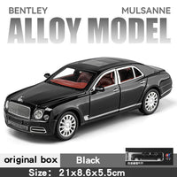 1:24 Diecast Bentley Mulsanne Model Car