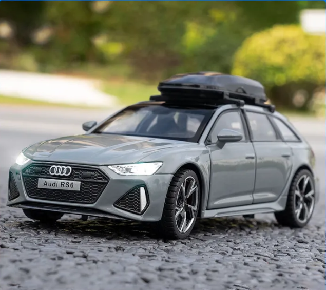 1:32 Diecast Metal Audi RS6 Model Car