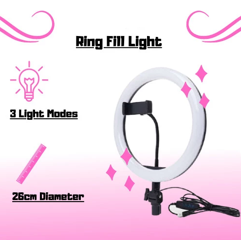 26cm Ring Fill Light-Plastic Body