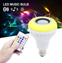RC Wireless Disco Audio LED Bulb