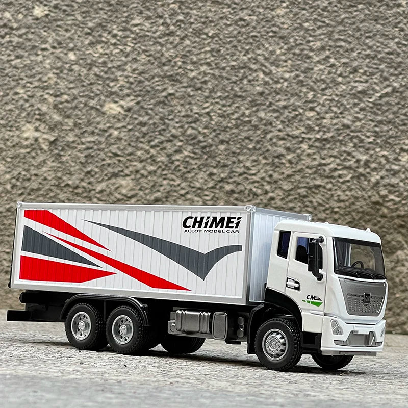 1:32 Diecast Ornaments Container Transport Truck