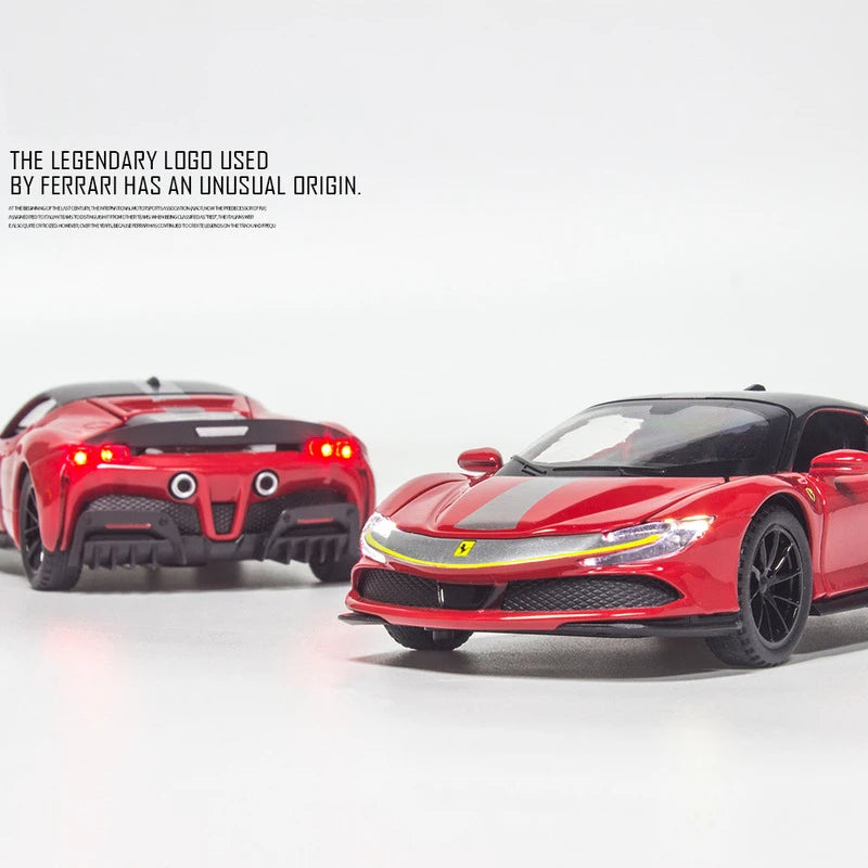 1:32 Diecast Ferrari SF90 Stradale Sport Model Car