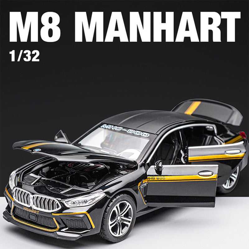 1:32 MANHART Diecast BMW M8 - Printed