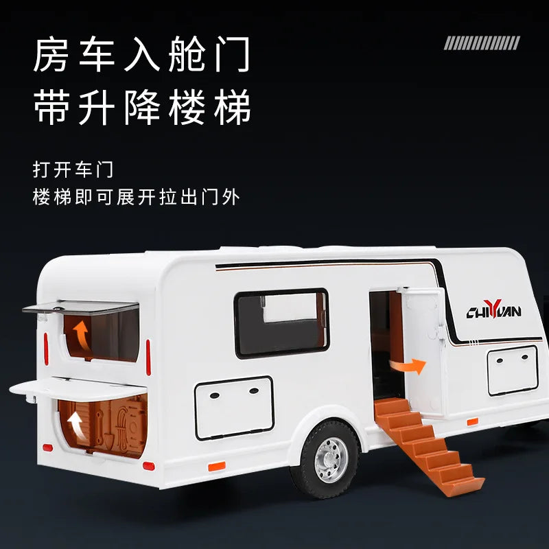 1:32 Diecast Rubicon Jeep With Trailer
