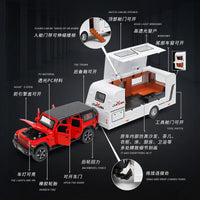 1:32 Diecast Rubicon Jeep With Trailer