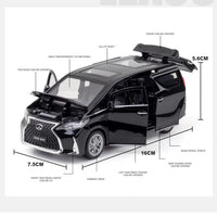 1:32 Diecast Metal LM 300 Lexus Van