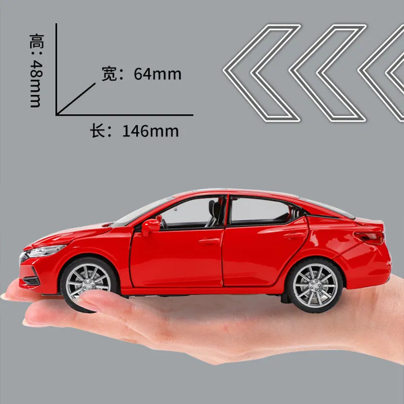 1:32 Diecast Nissan Sylphy Light & Sound Model Car