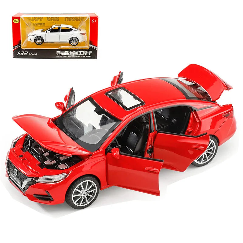 1:32 Diecast Nissan Sylphy Light & Sound Model Car