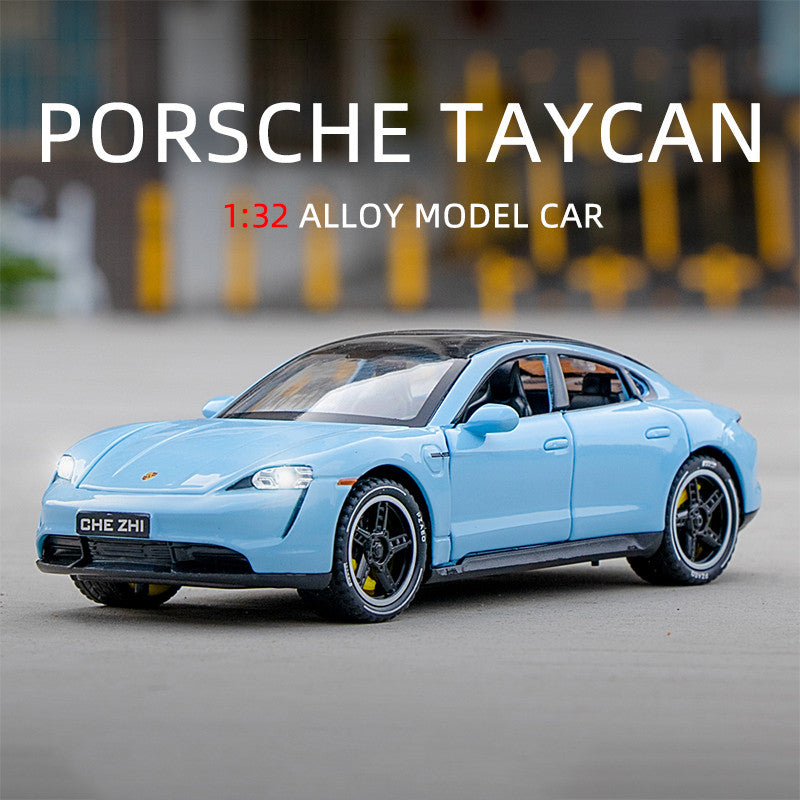 1:32 Diecast Porsche Taycan Model Car