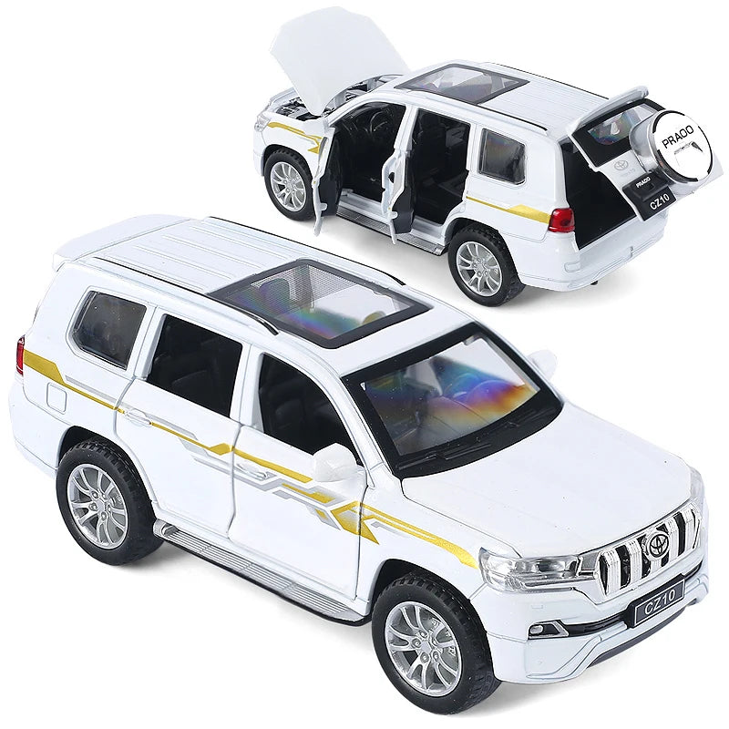 1:32 Diecast Toyota Land Cruiser Prado TX Model