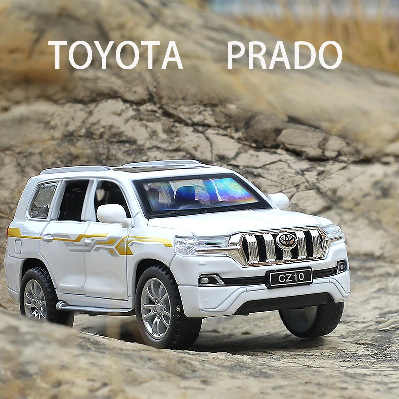 1:32 Diecast Toyota Land Cruiser Prado TX Model