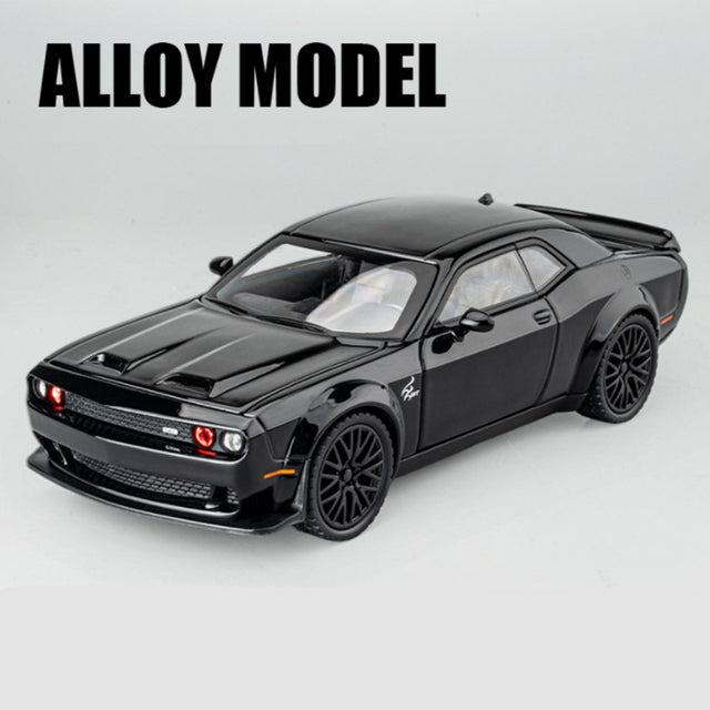 1:32 Diecast Metal Dodge Challenger Model Car