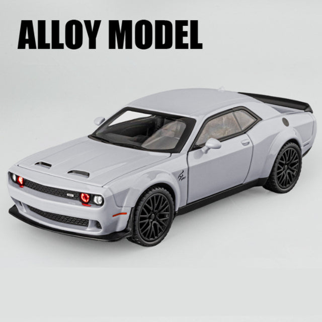 1:32 Diecast Metal Dodge Challenger Model Car