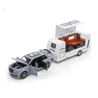 1:32 Diecast Rolls Royce Cullinan With Trailer
