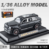1:36 Rolls Royce Cullinan Model Car