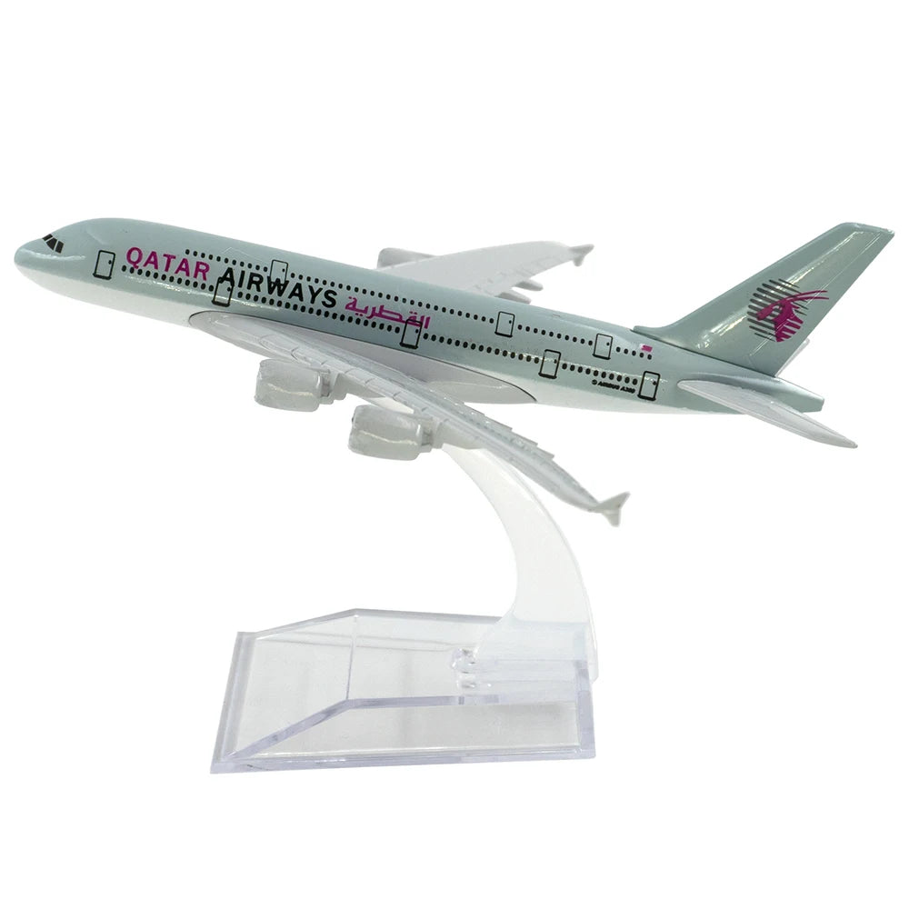 Qatar Airways A380 Model