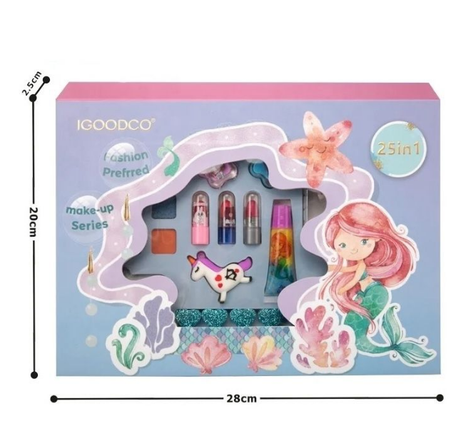 25in1 Realistic Girls Makeup Set