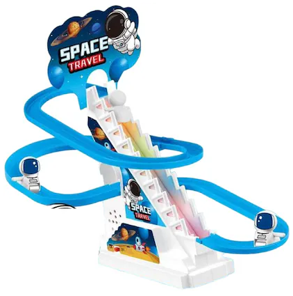 Electric Space Themed Track Set With Light & Sound