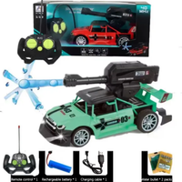 40MHz 1:18 RC Turbo Bubble Shooter Car