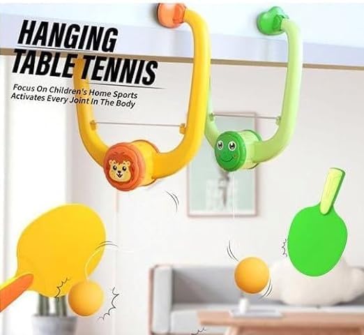 Kids Table Tennis Door Hanging Ball Game