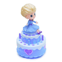 Light & Musical Rotating Cake Girl