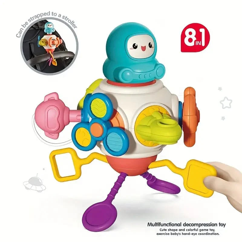 8in1 Space Busy Activity Play Set For Toddlers
