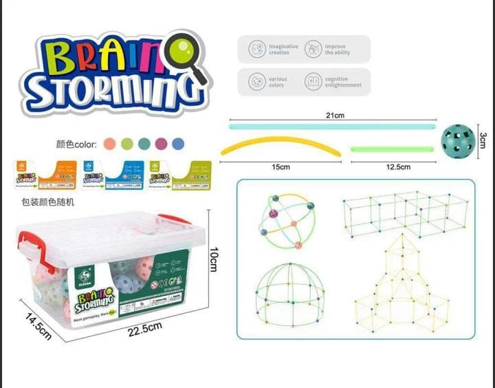 3D DIY Pipe Connecting Building Blocks