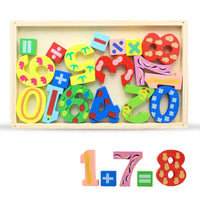 Thumbnail for 3D Wooden Multi-color Number Learning Board