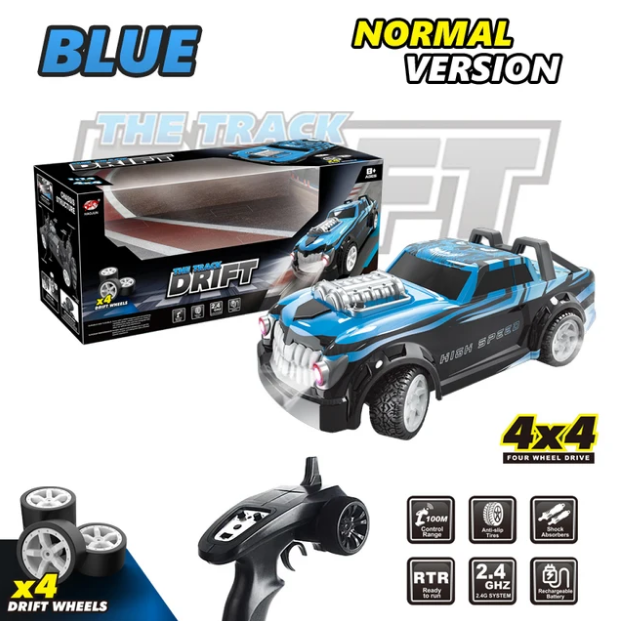 ABS 1:14 RC Ghost Skeleton Drift Car