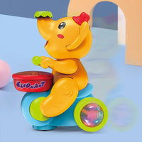 Musical Ball Blowing Elephant Beating Drum