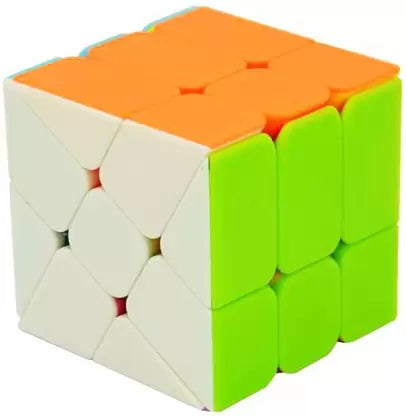 3x3 Windmill Shape Twisty Puzzle Cube