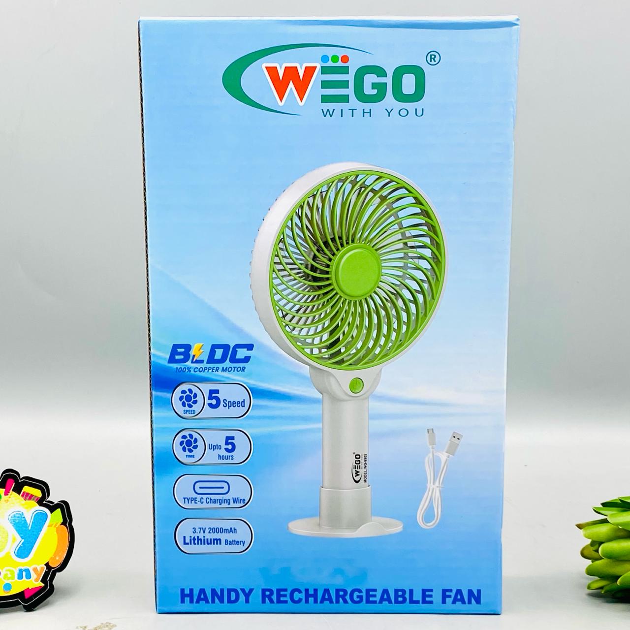10.5" Handheld & Rechargeable Cooling Fan