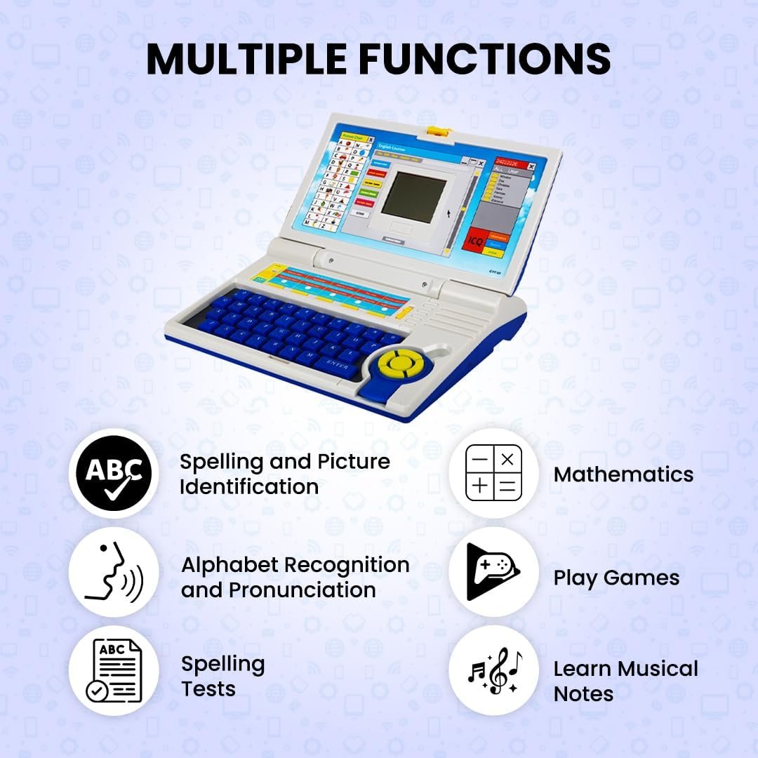 20 Functions Kids English Learner Mouse Control Laptop
